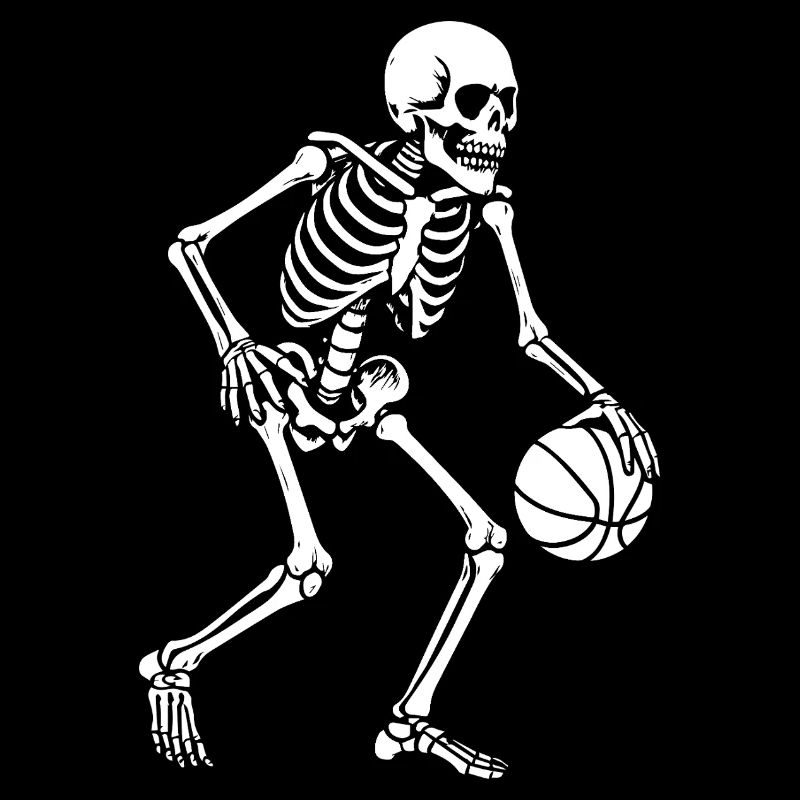 Skeleton Dribbler Basketball