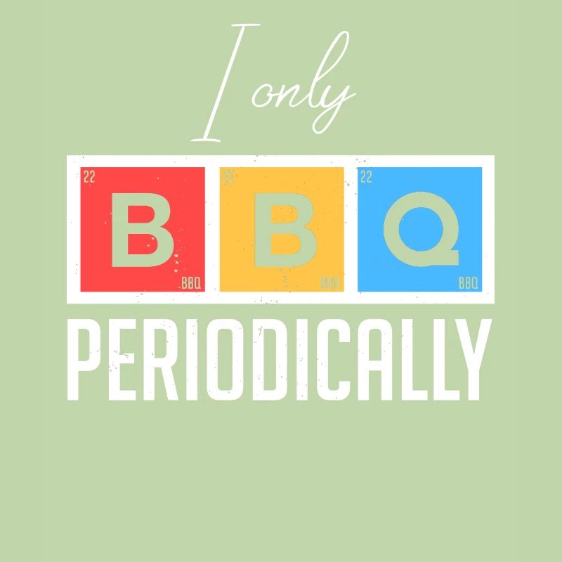 Hilarious BBQ Periodically Science Elements
