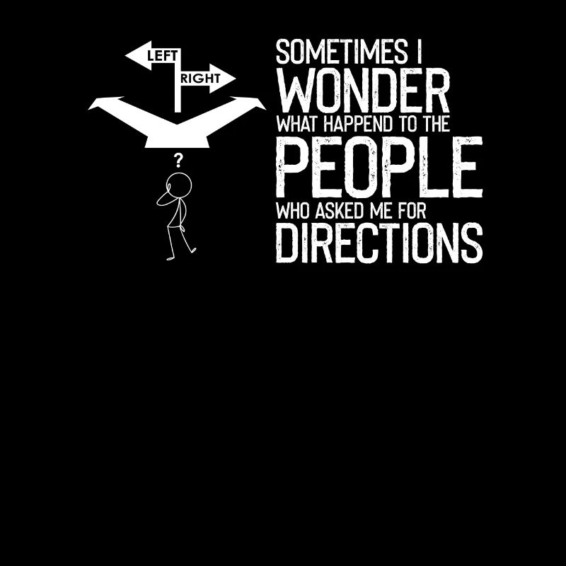 Demandes de directions hilarantes Moquerie sarcastique