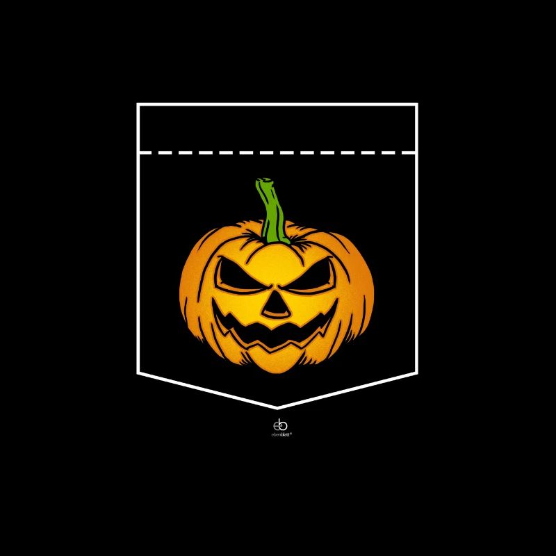 Pocket tee pumpkin gift
