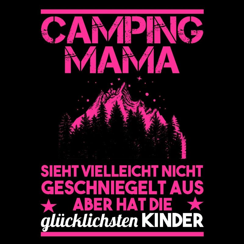 Camping Mama Lustiger Camping Spruch Geschenk