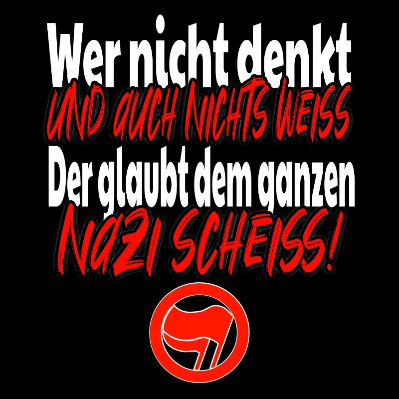 Who doesn't think and knows nothing Antifa