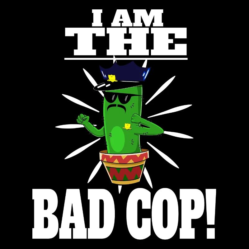Bad Cop Kaktus Polizist Polizei