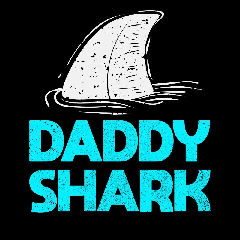 daddy shark shark fin