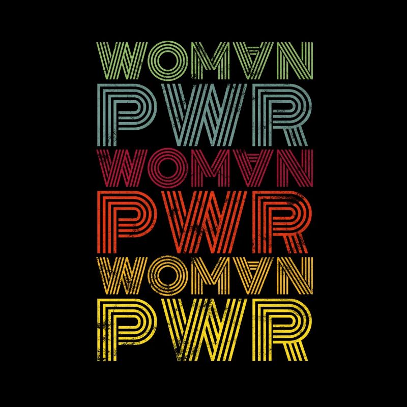 Femmes puissance rétro