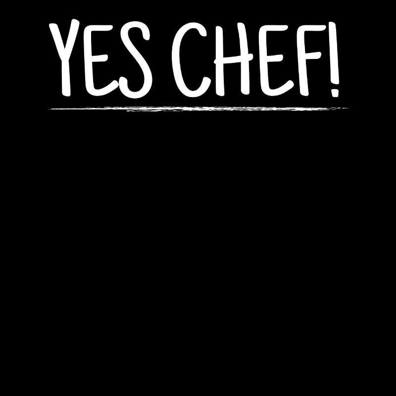 Chemise de chef drôle Yes Chef