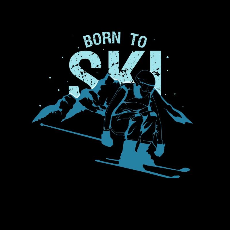 Né pour skier