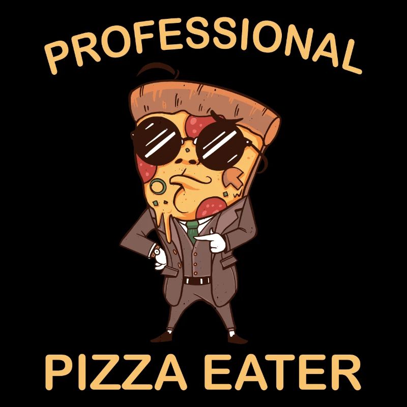 Professional Pizza Eater Pizza Lover Gift Funny
