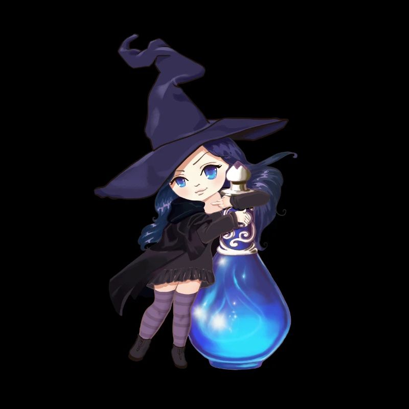 Souris magique avec potion de mana