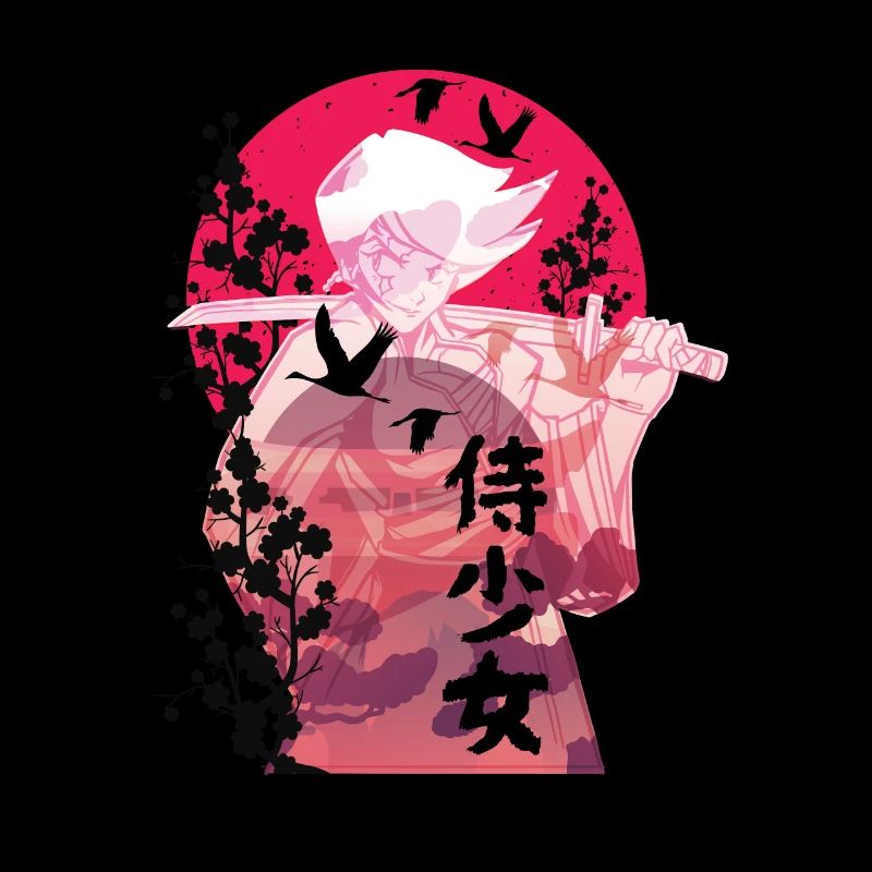 FILLE SAMOURAÏ