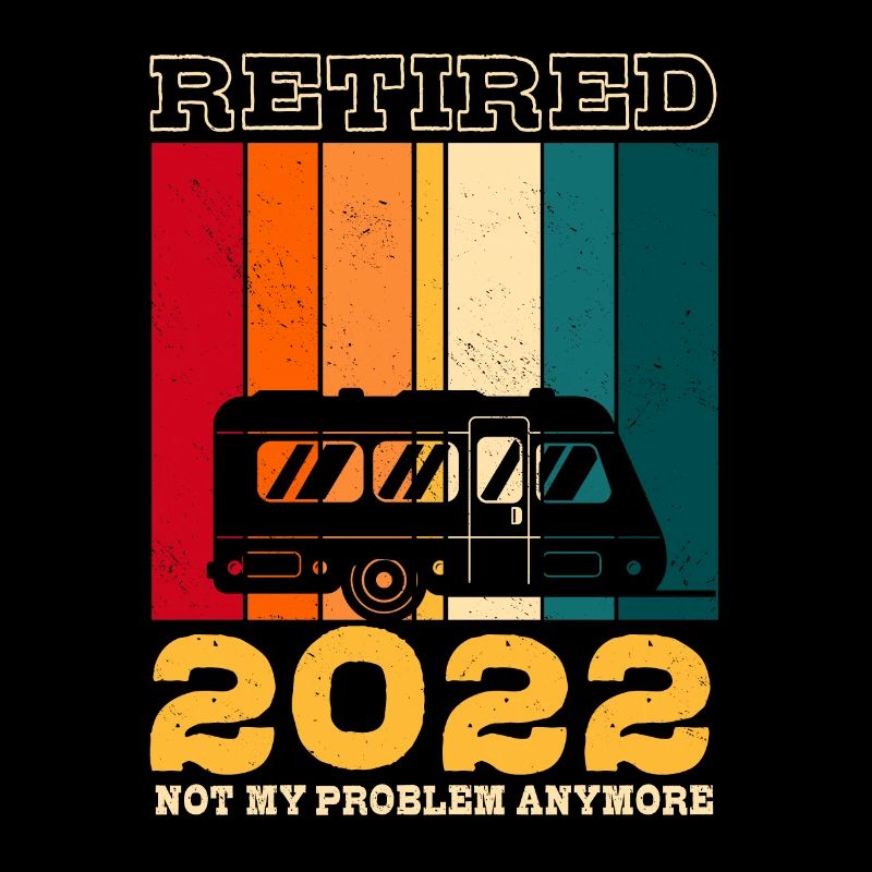 Funny Retirement Gift for Men, Retired 2022