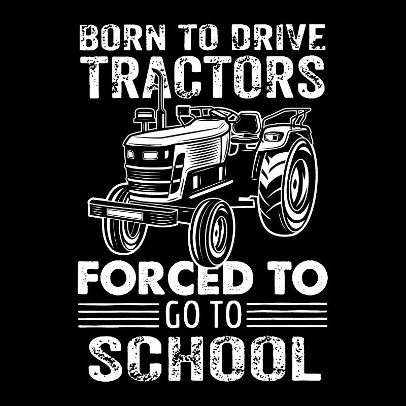 Né pour conduire des tracteurs, forcé de
