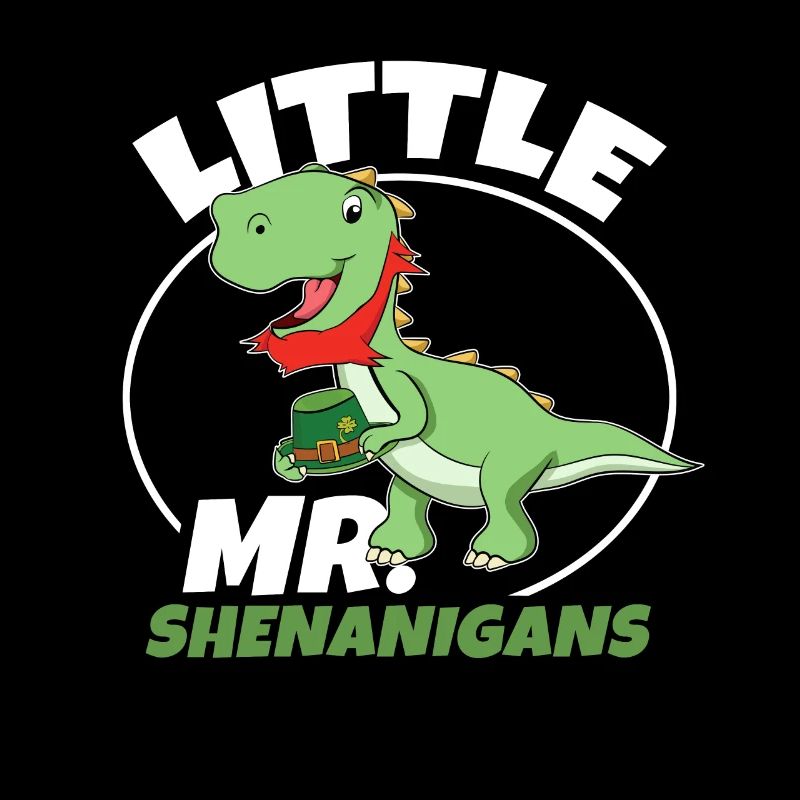 Petit Mr Shenanigans Passionné Dino Boy St Patri