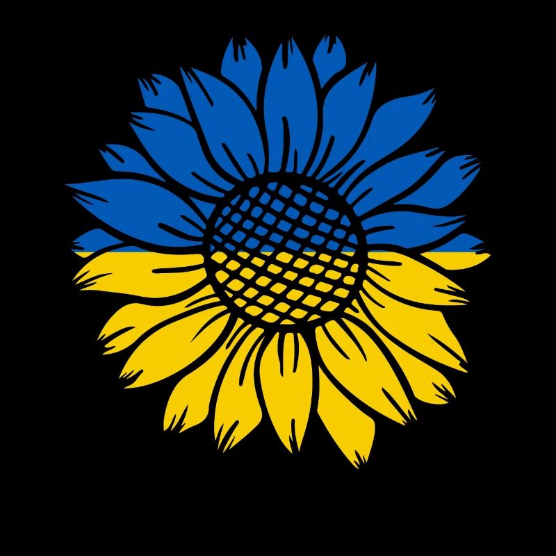 Fleur de soleil / Fleur nationale Ukraine / Soutien