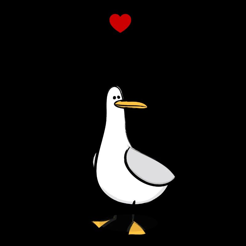 Ich liebe Möwen