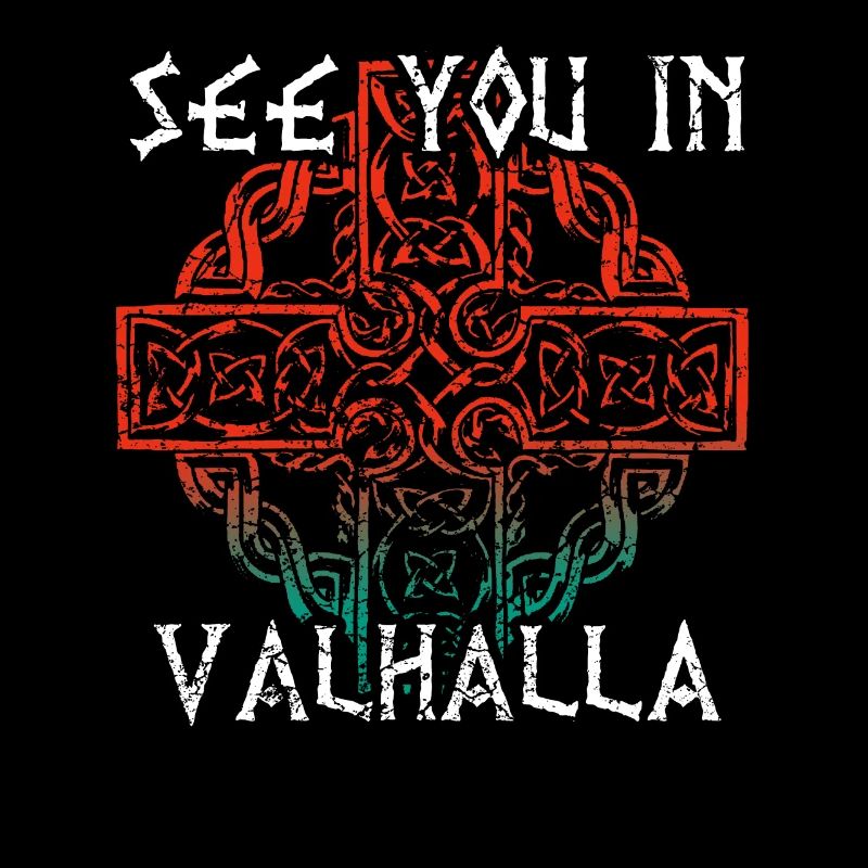 Viking saying Thor Odin Valhalla Scandinavia
