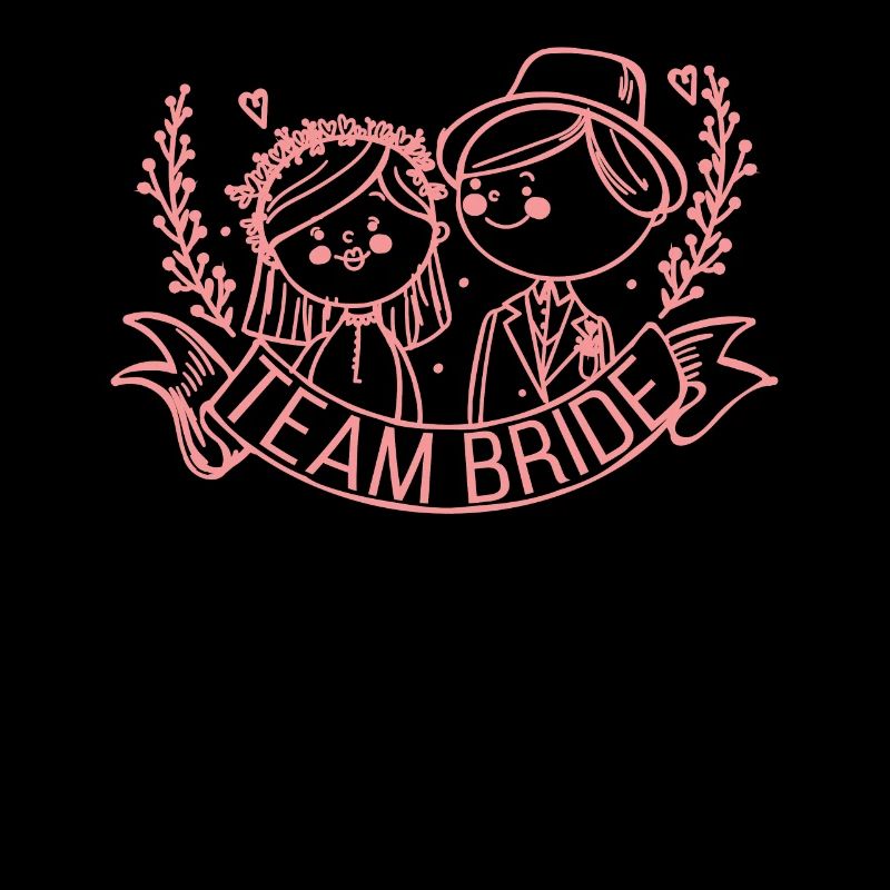 Team bride wedding hen party