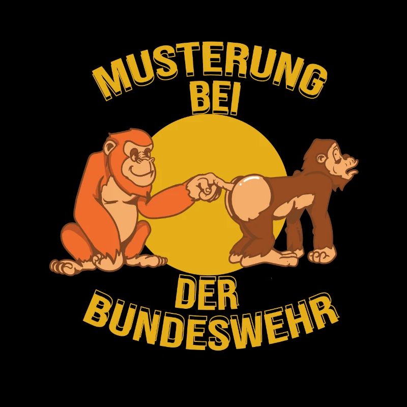 Bundeswehr Affen Musterung Geschenk