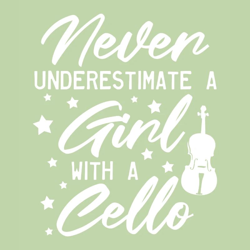 Ein Mädchen mit Cello