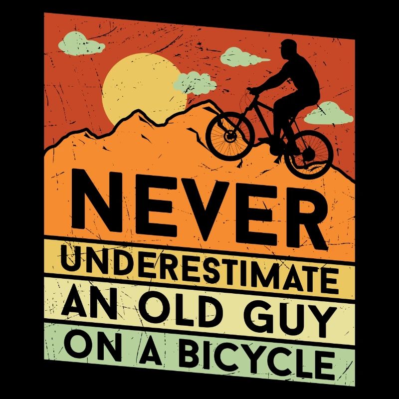 Never Underestimate an Old Guy on a Bicycle
