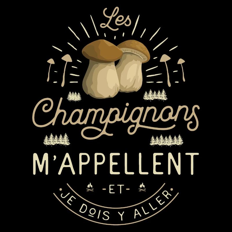 Champignon Cueillette Ramasseur De Champignons
