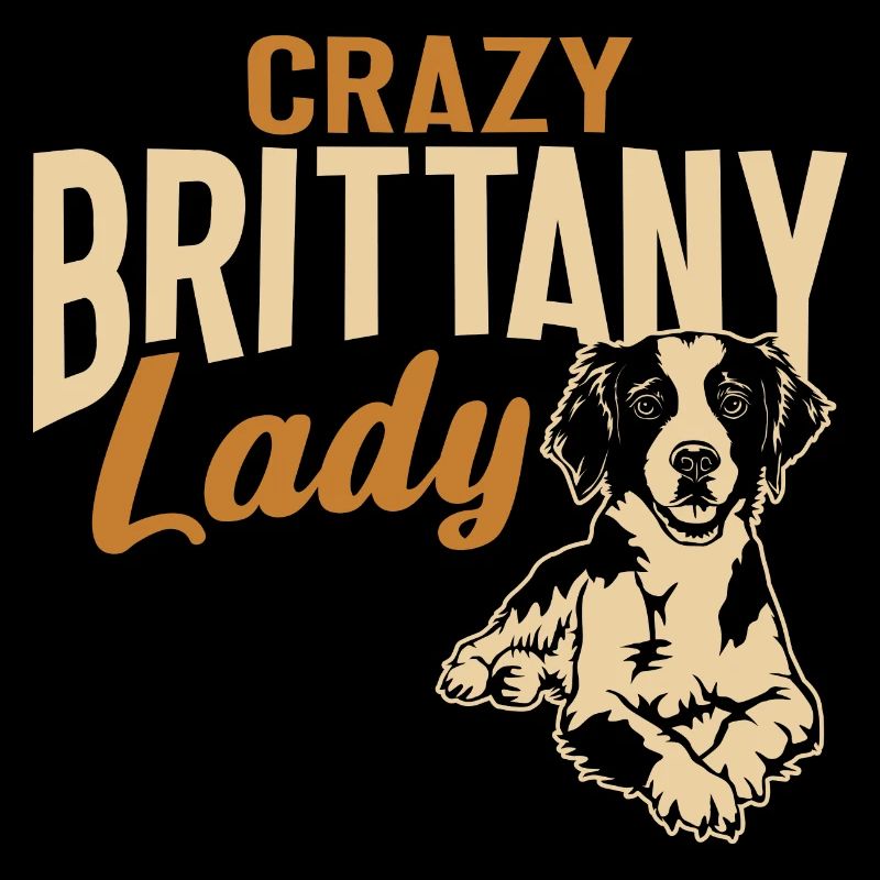 French Brittany Spaniel Epagneul Breton Gift