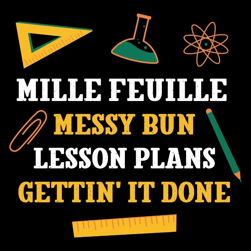 Mille Feuille Messy Bun Lesson Plans Funny
