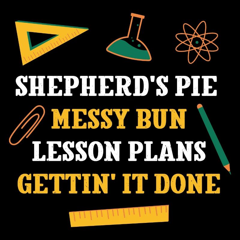 Shepherd’s Pie Messy Bun Plans de leçon Drôle