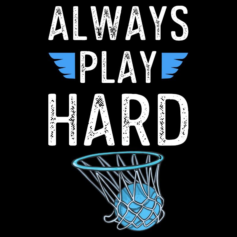 basketball play hard
