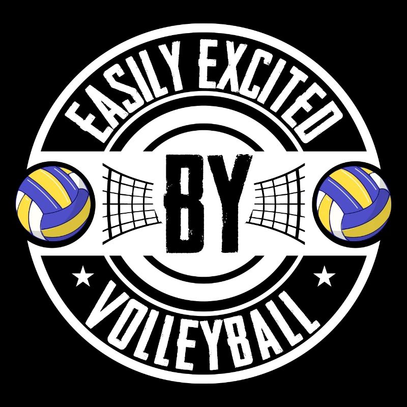 Spiker Funny Easily Excited By Volleyball Player B