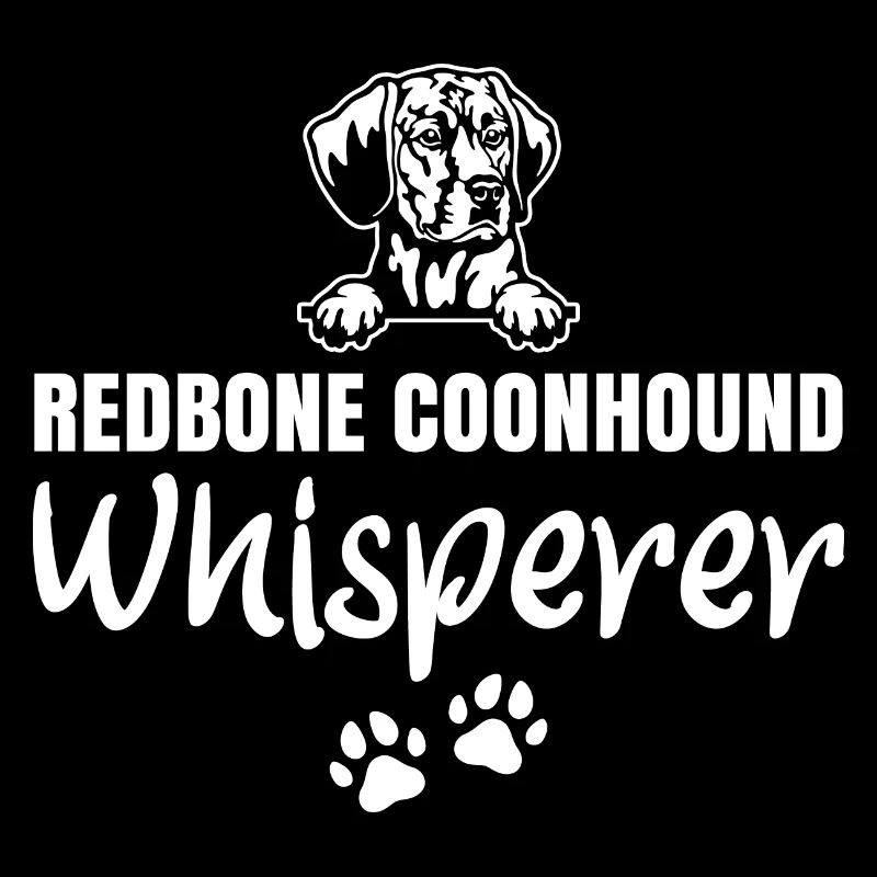 Redbone Coonhound Chien Cadeau