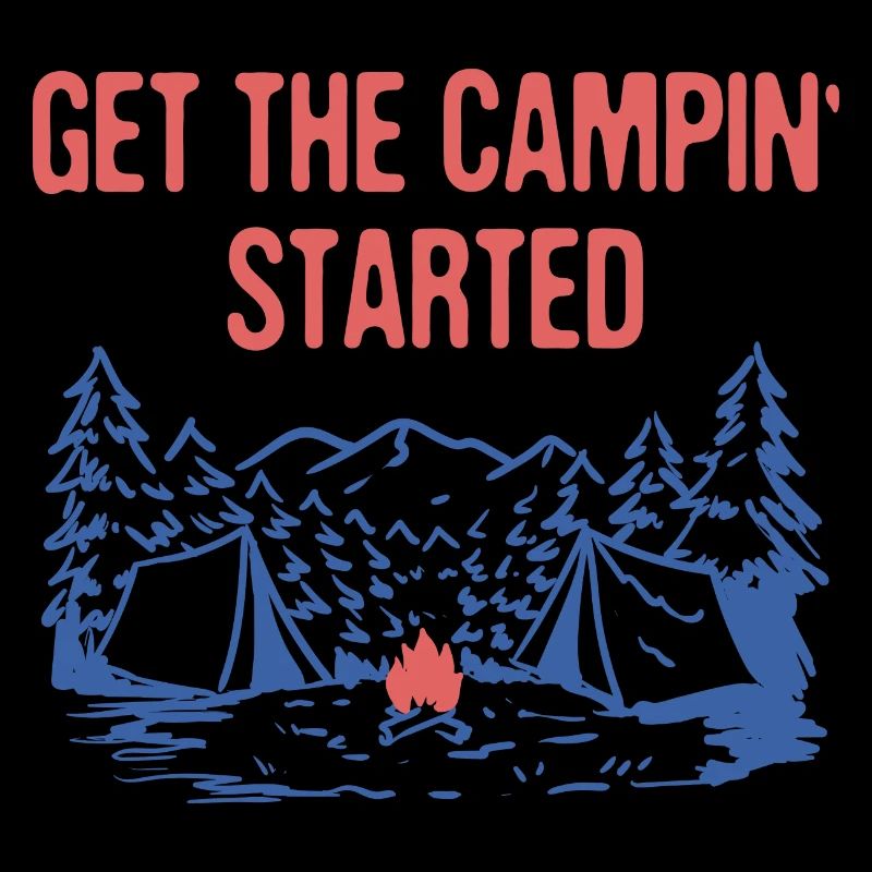 Get the Campin' Started Summer Vacation Tropical