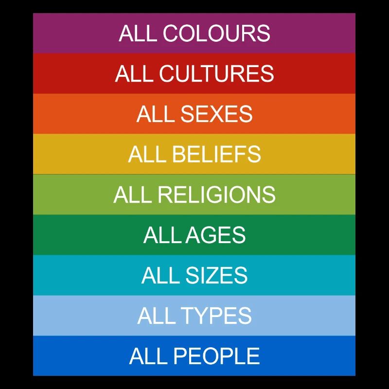 Tolerance Equality Inclusion Tolerance Pride Queer