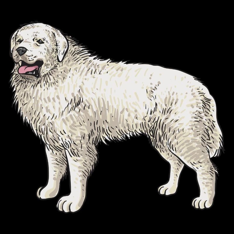Pyrenean Mountain Dog Patou Dog Gift