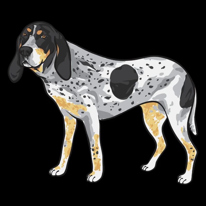 Bluetick Coonhound cadeau drôle de dicton