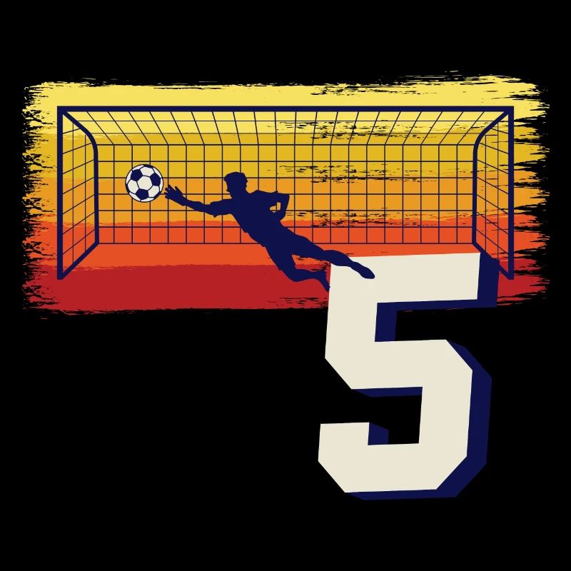 Fußball Torwart 4. Geburtstag Keeper