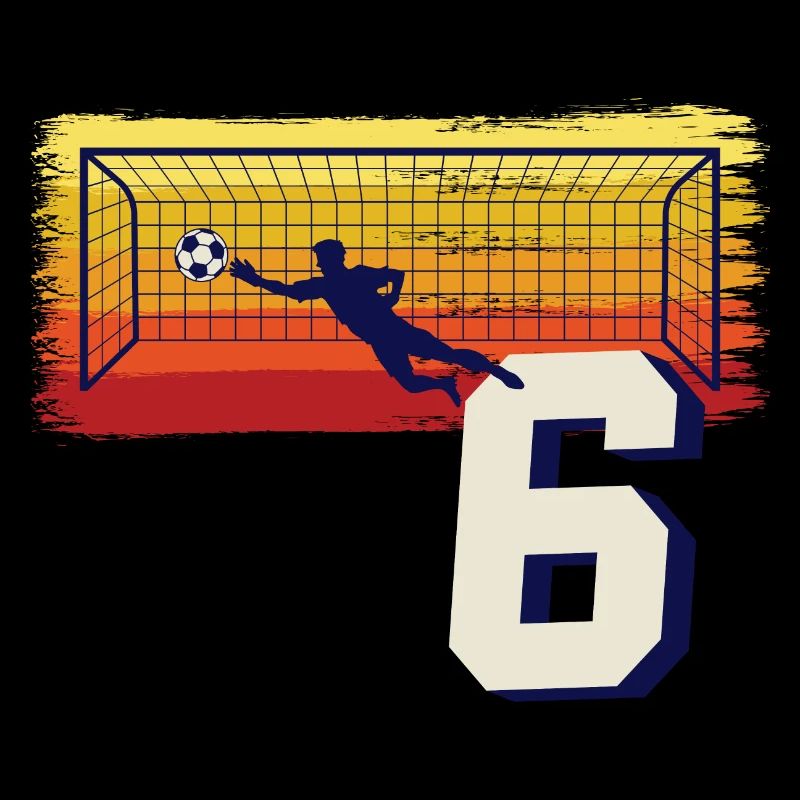 Fußball Torwart 4. Geburtstag Keeper