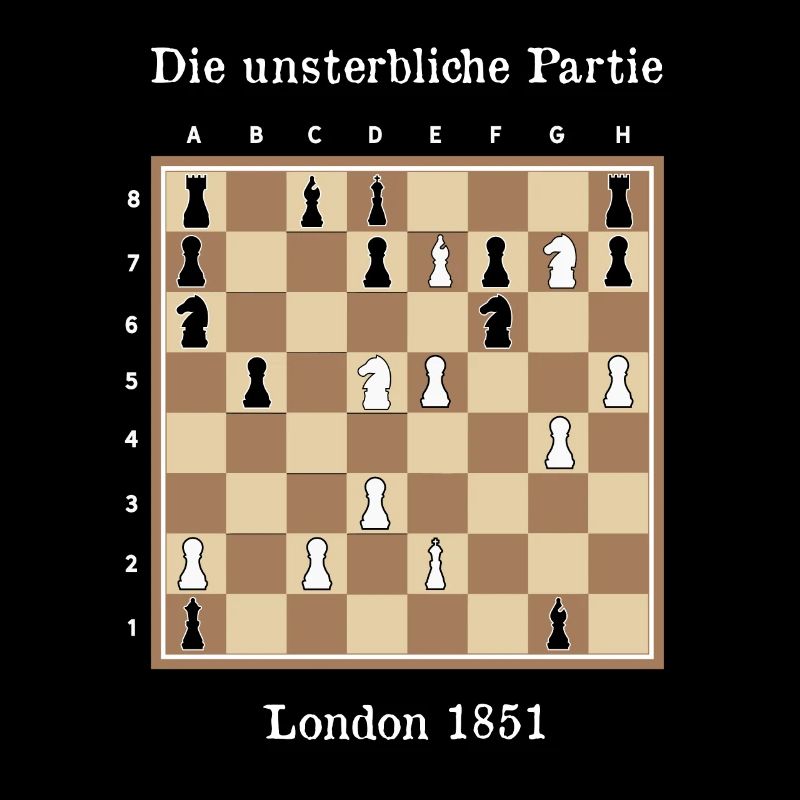 Le jeu immortel - Immortal Game Chess