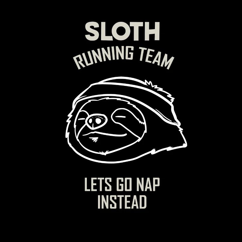 Sloth - Run - Équipe - Cadeau