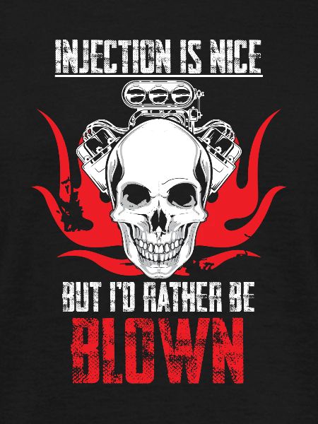 I'd rather be blown