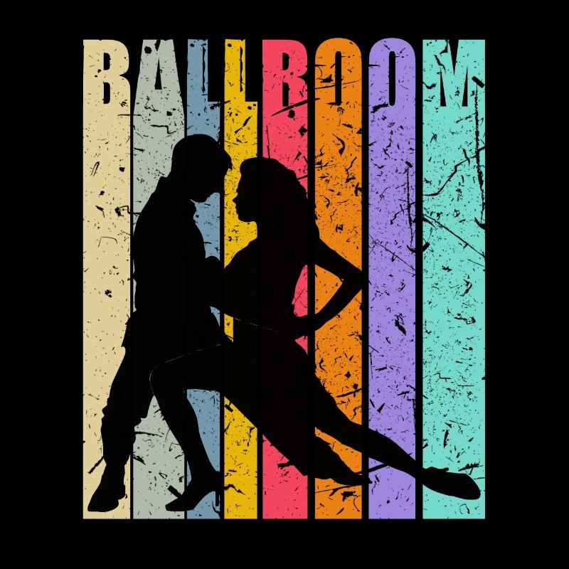 Ballroom Vintage Standard Dance Dancing Gift