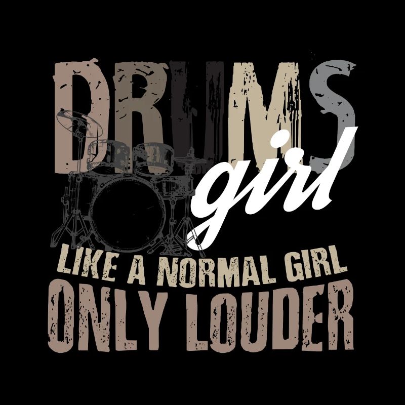 Fille batteur