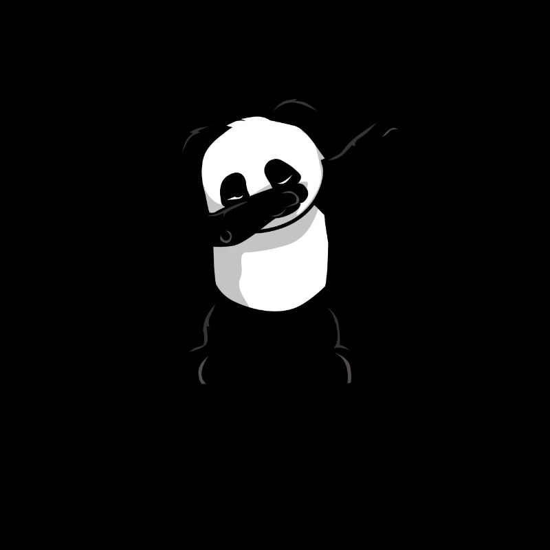 Cute Panda Dabbing Dab pour les enfants