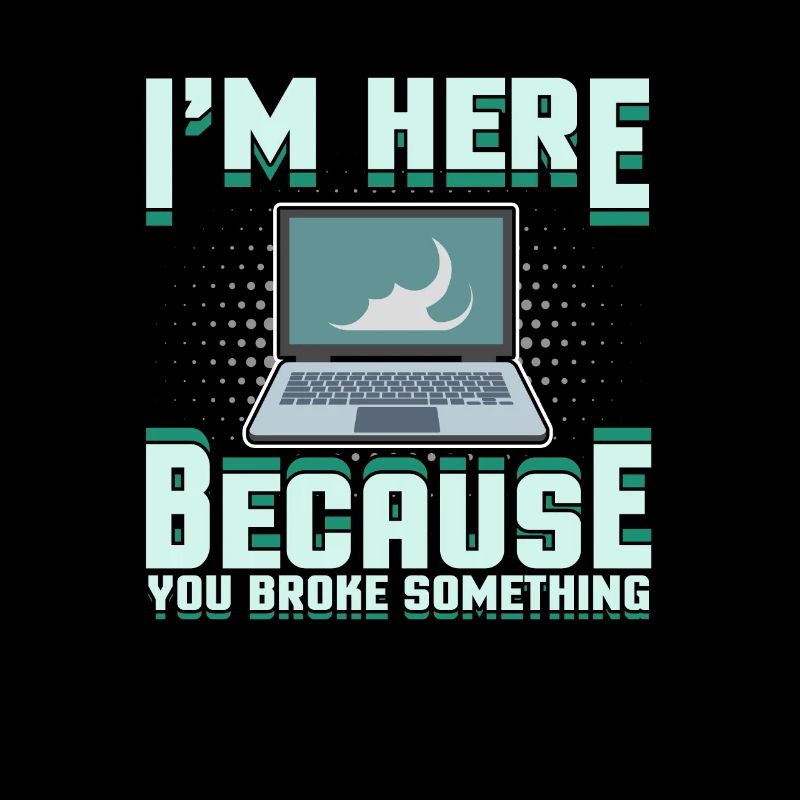 Tech support Computerproblem Bug Informatiker