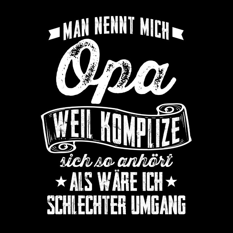 Großvater Opa = Komplize? Geschenk