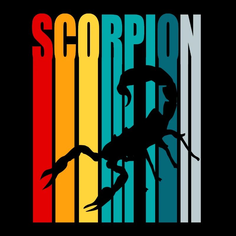Skorpion retro Style