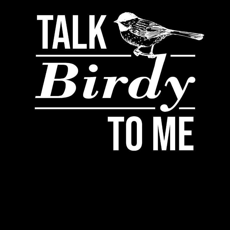 Funny Talk Birdy Gift Bird Nerd Pet