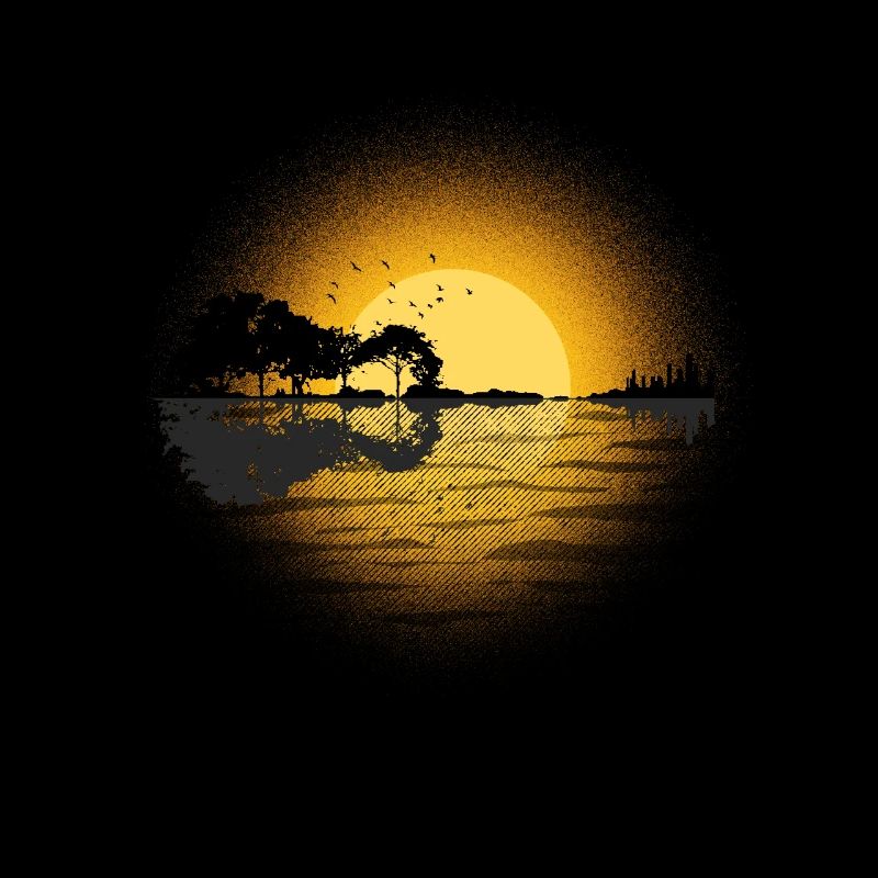 Sunset Acoustic Guitar Gift