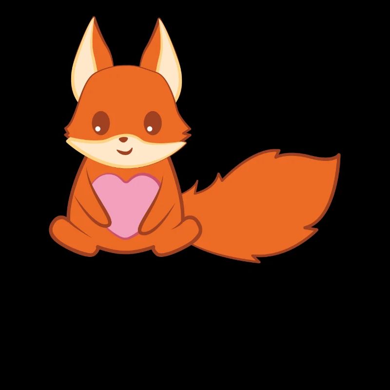 Fox – Cute Fox – Fox Lover – Fox Heart