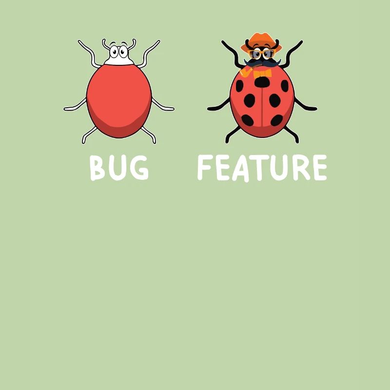 Funny saying for programmers bug feature